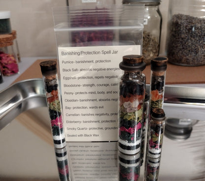 Banishing/Protection Spell Jar